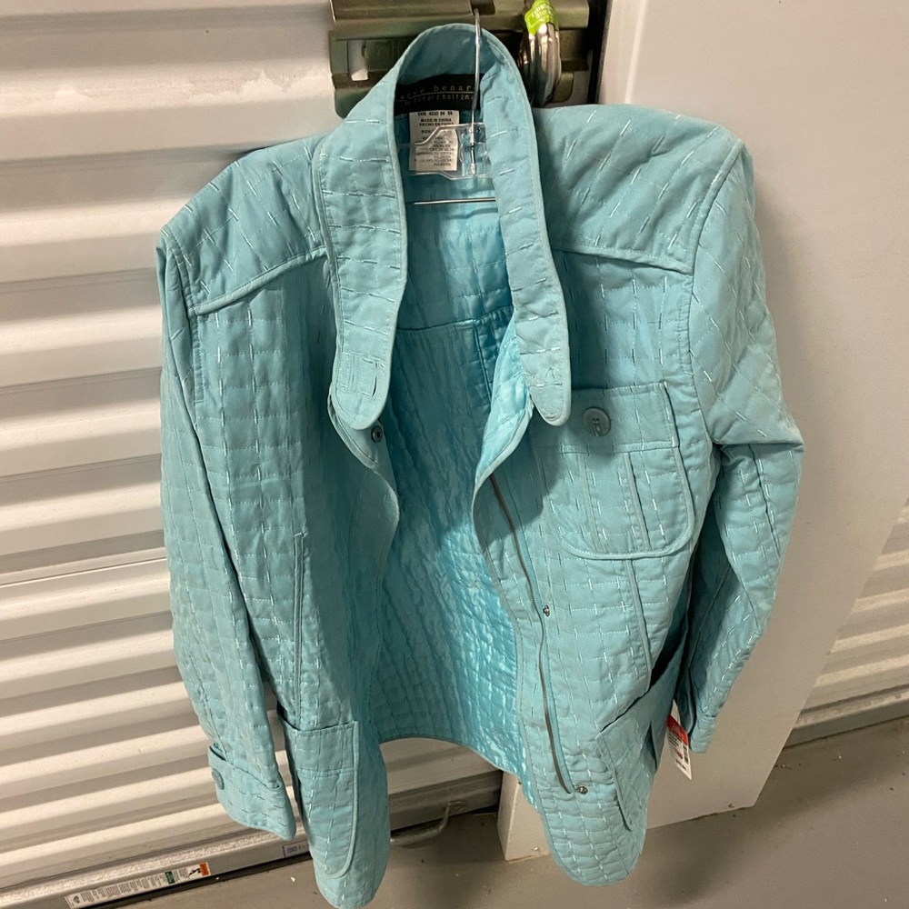 NWT Harve Bernard Turquoise Blue. Size 16